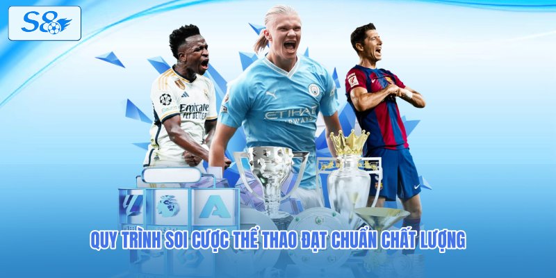 Quy trình soi cược thể thao đạt chuẩn chất lượng